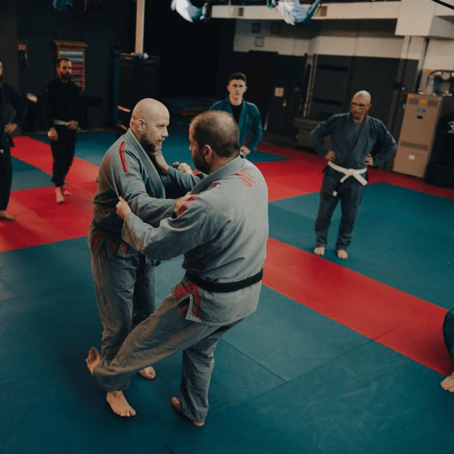 Kids training at Elizabethtown BJJ